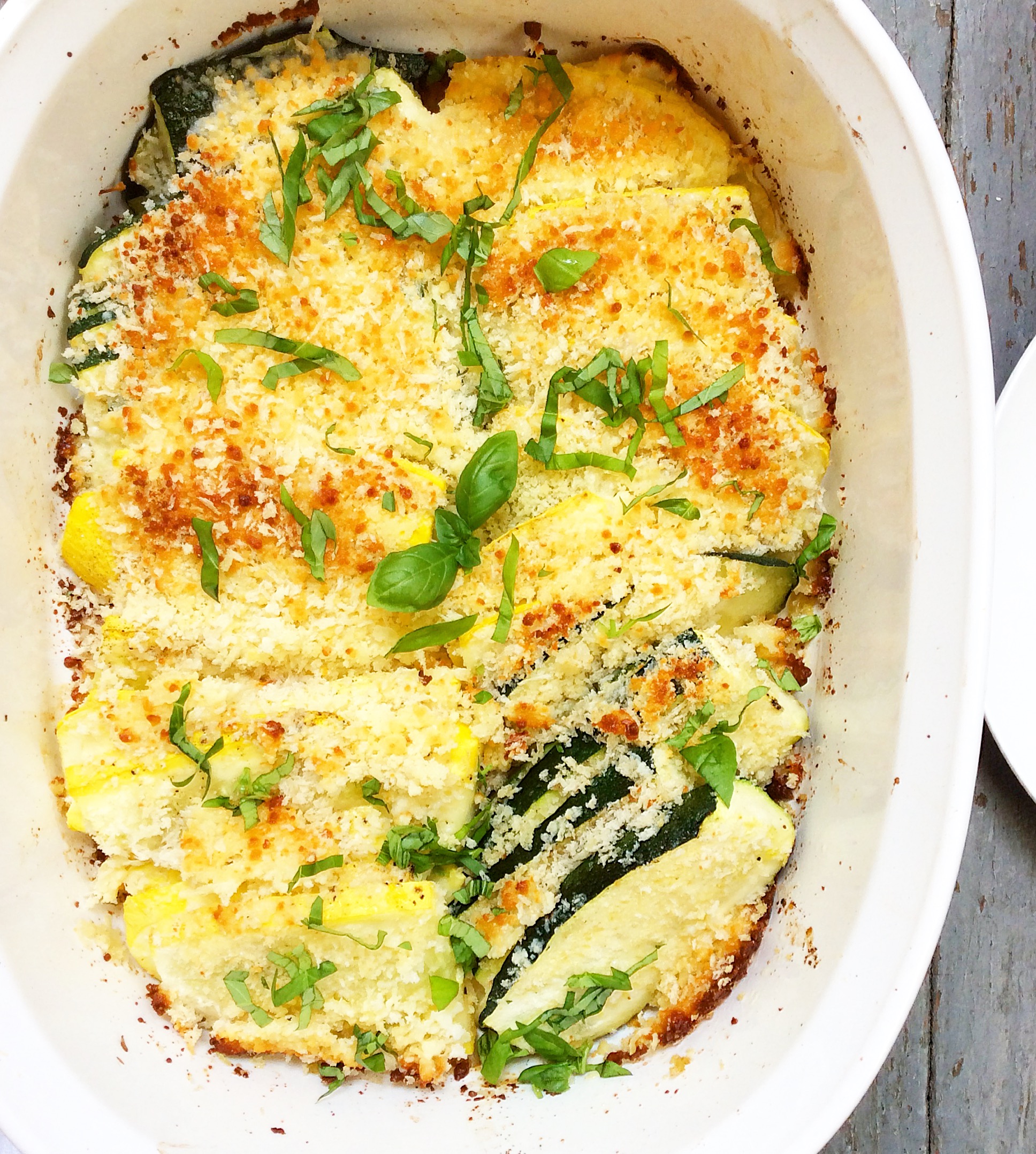 Zucchini Gratin — Baked Greens