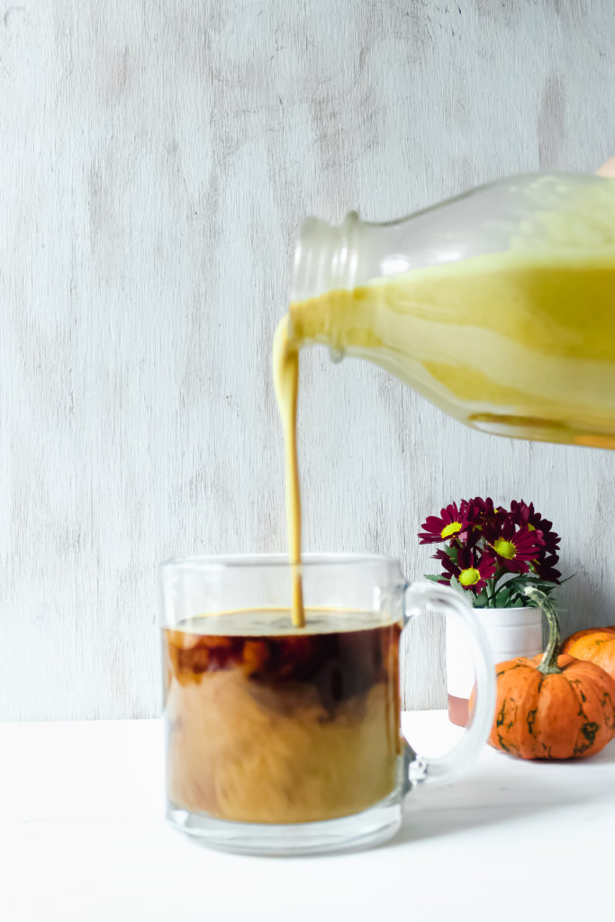 Pumpkin Spice Coconut Milk Coffee Creamer — Baked Greens