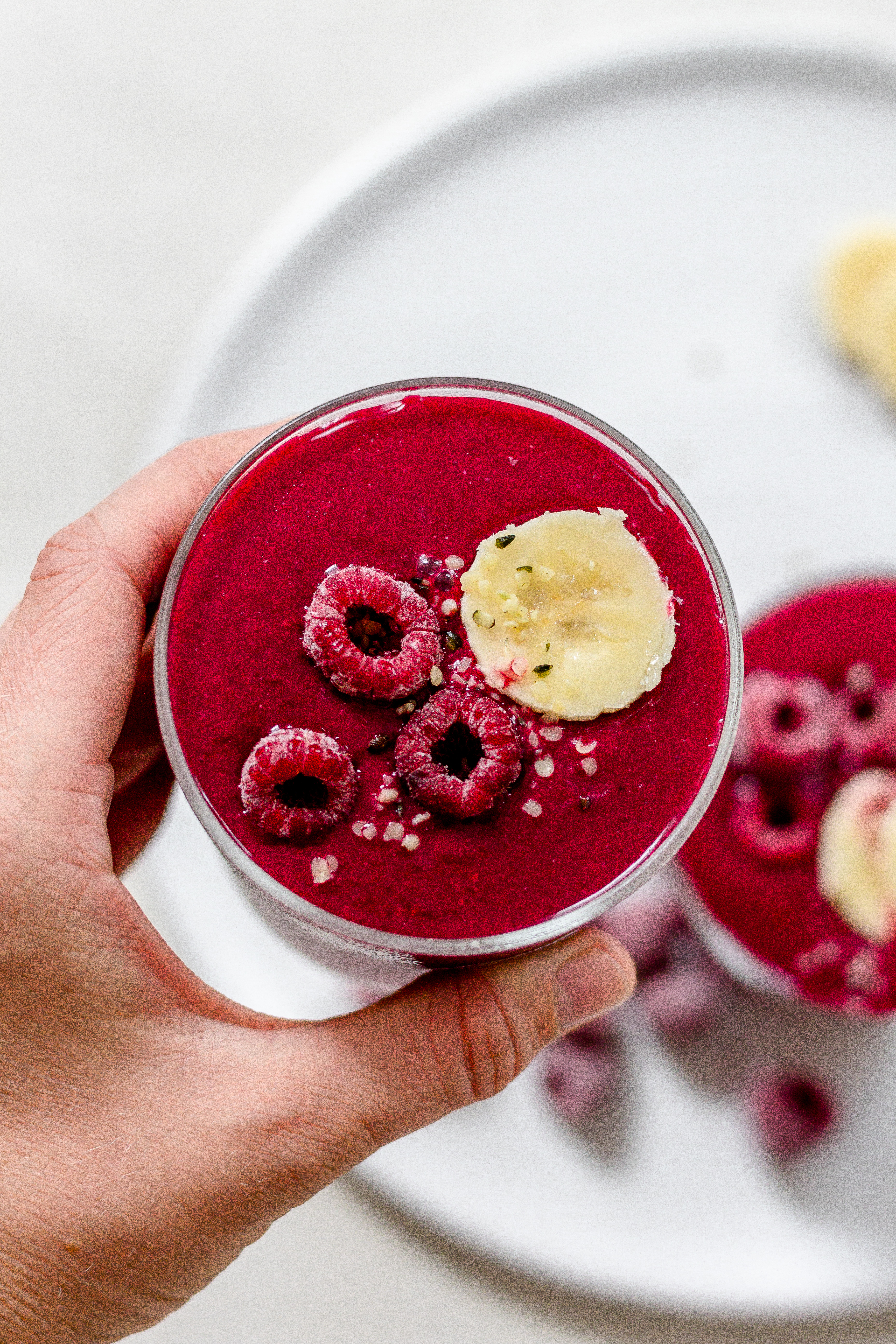 Raspberry, Beet & Hemp Seed Smoothie — Baked Greens